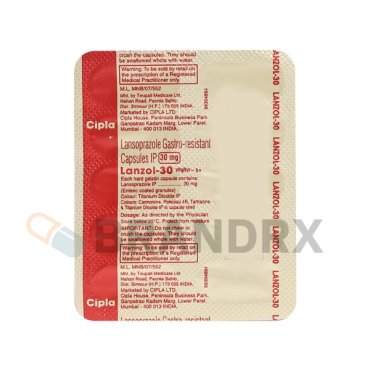 Lanzol 30 mg Cipla