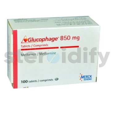 GLUCOPHAGE 850 Merck